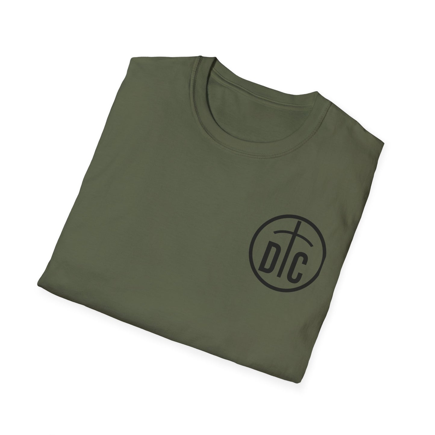 Drumming through Christ cross shirt