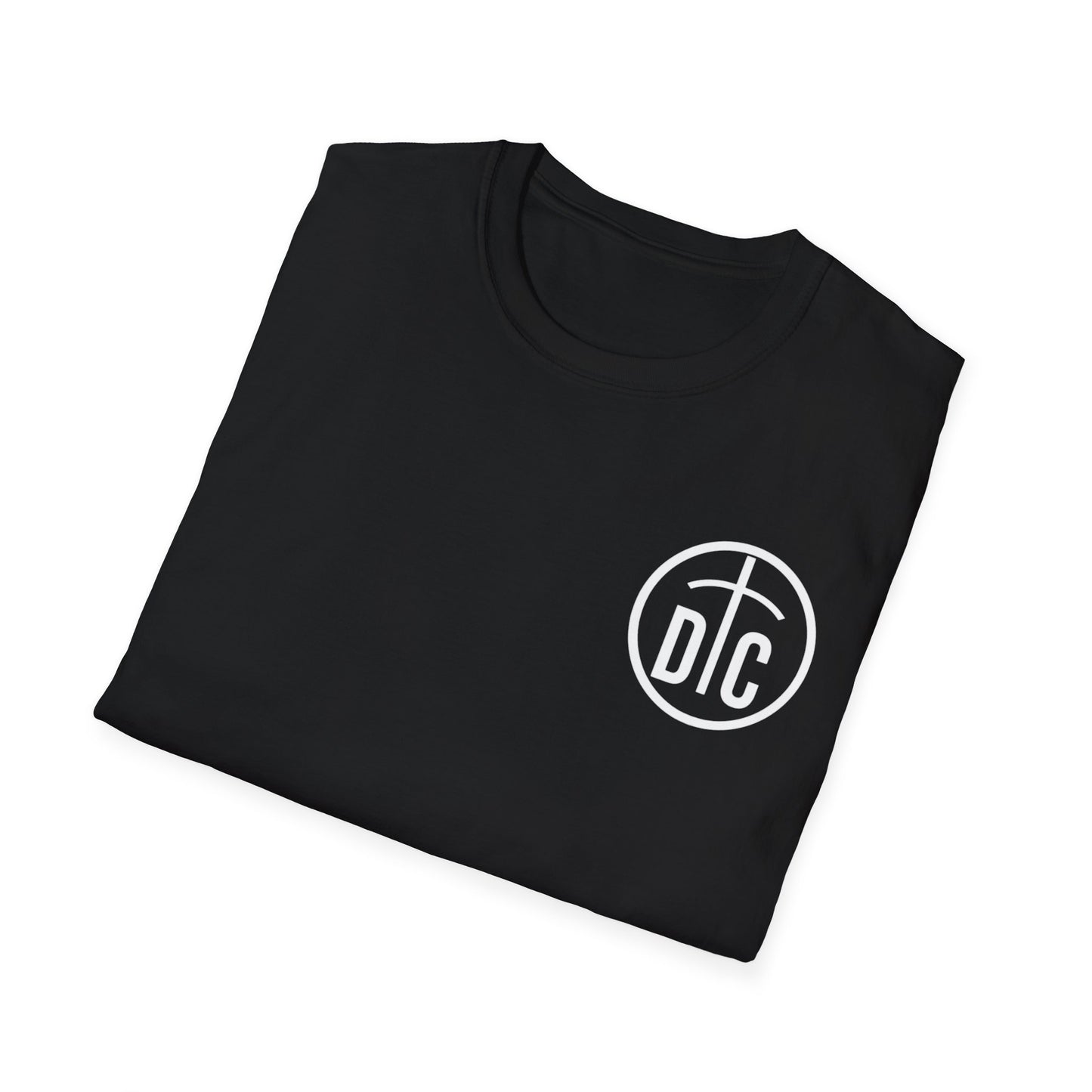 Drumming through Christ cross shirt