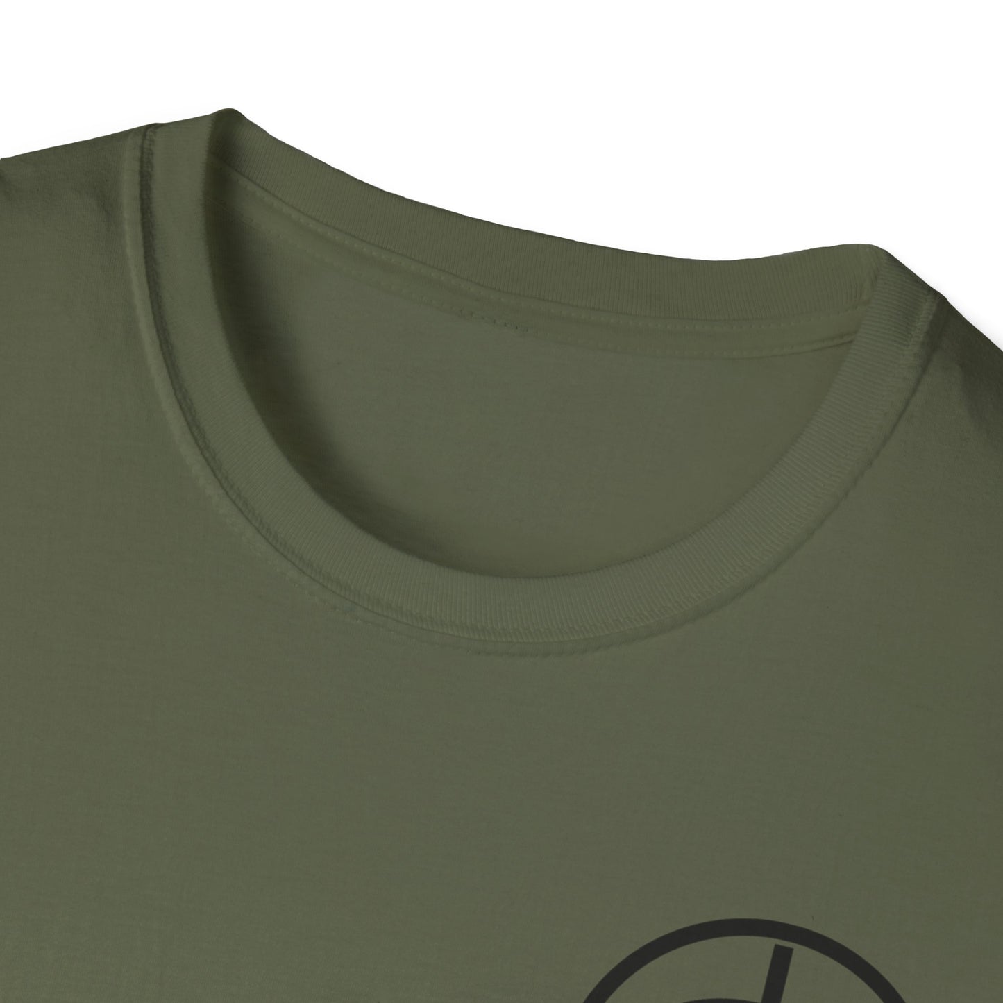 Drumming through Christ cross shirt