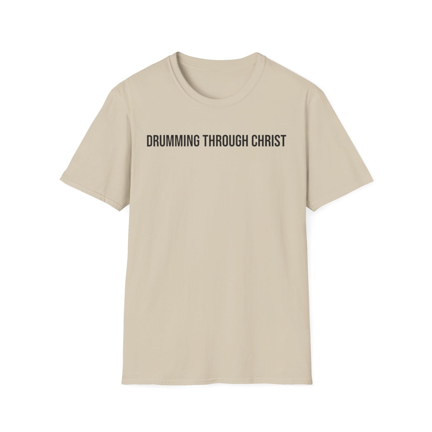 Classic Drumming through Christ T-shirt