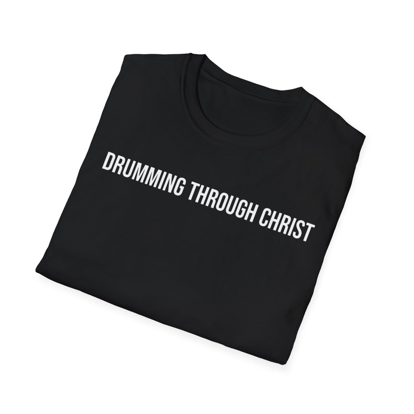 Classic Drumming through Christ T-shirt