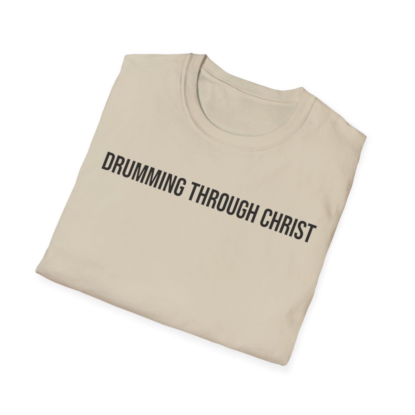 Classic Drumming through Christ T-shirt