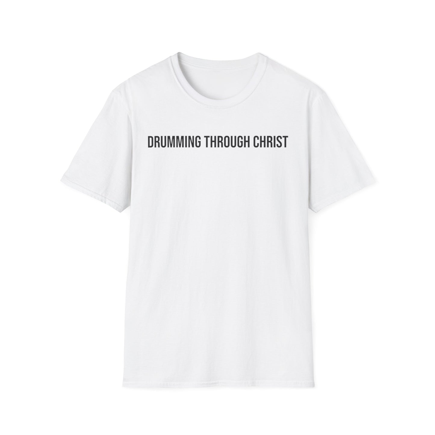 Classic Drumming through Christ T-shirt