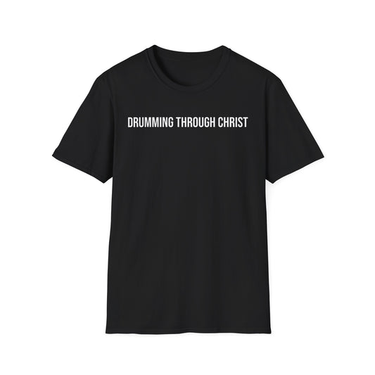 Classic Drumming through Christ T-shirt